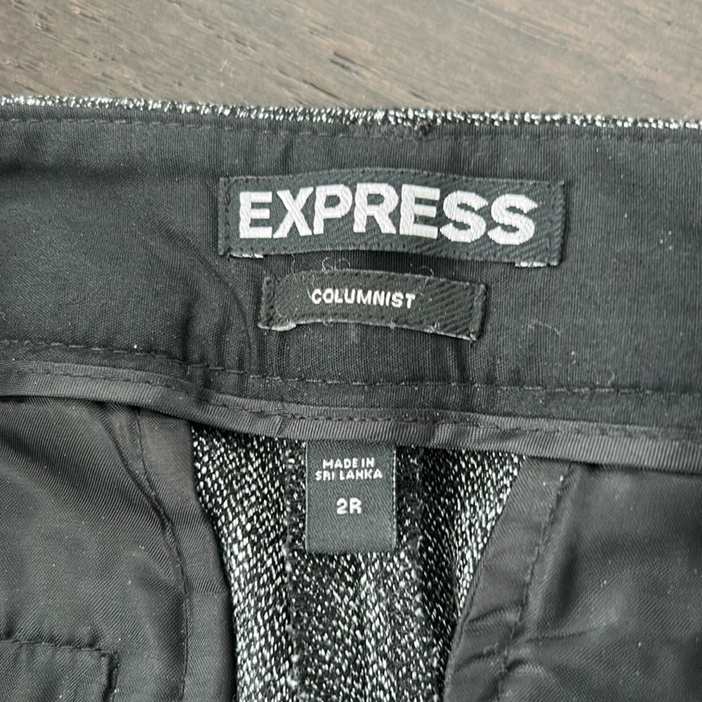 Express Columnist size 2R grey/black mix colour